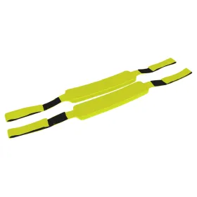 Kemp USA Head Immobilizer Replacement Straps (Pair) -YEL