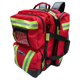 Kemp USA Premium Ultimate EMS Backpack, Red 10-115