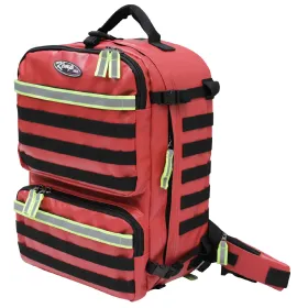 Fluid-Resistant Tarpaulin Rescue & Tactical EMS-RED Bag,10-122