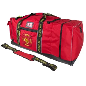 Kemp USA Firefighter Gear Bag, Red 10-123