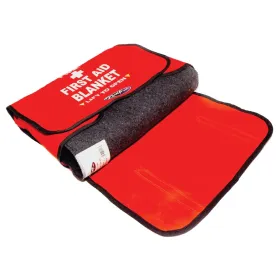 Kemp USA First Aid Blanket Bag With Blanket 10-127-BLA