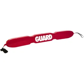 Kemp USA 53" Cut-a-way Rescue Tube with GUARD Logo, Red 10-204-RED