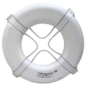 Kemp USA Ring Buoy, USGC Approved White 10-206