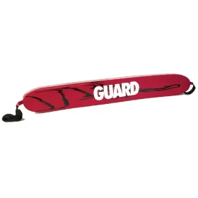 Kemp USA 50" Rescue Tube with GUARD Logo, Splash Design 10-213-RED/BLK