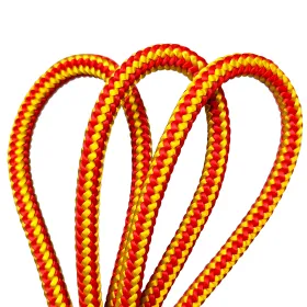 3/8 Inch Water Rescue Floating Rope, 2400 LBS Breaking Load, Yellow/ Red Snakeskin 10-228-YEL/RED-3/8 1000 ft. spool.