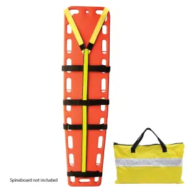 Kemp USA Reflective 10-PT Patient Restraint Spineboard Straps 10-307