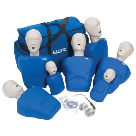 CPR Prompt CPR Manikins 7-Pack, (5) Adult, (2) Infant Manikins 10-519