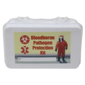 Kemp USA Bloodborne Pathogen Kit in Plastic Case 10-597