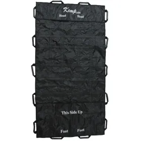 Kemp USA Premium Patient Carry Sheet, Black10-986-BLK