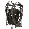 Kemp USA Wheeled Litter Carrier for 10-991-Black-DLX 10-991-BLK-LIT
