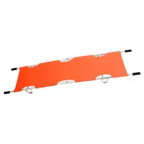 Kemp USA Folding Pole Stretcher, Orange 10-991