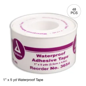 Kemp USA Waterproof First Aid Tape (1" x 5 yd)11-024-48