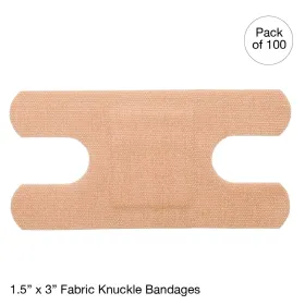 Fabric Knuckle Bandage 1.5" x 3" (24 boxes of 100 pcs) 11-033-2400