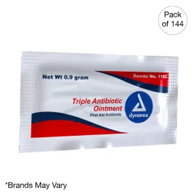 Triple Antibiotic Ointment, 0.9 Gram Packets  11-050-144