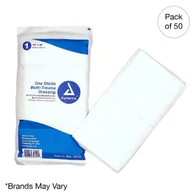 Multi-Trauma Dressing, Sterile, 10" x 30" (1 box of 50 pcs) 11-154