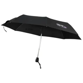 Kemp USA Automatic Travel Umbrella, Auto Open / Close, Compact, Black12-005