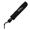 Kemp USA Automatic Travel Umbrella, Auto Open / Close, Compact, Black12-005