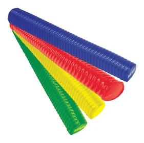 Kemp USA 3.5' Soft Ribbed Pool Noodle Yellow 14-019