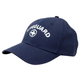 Lifeguard Cap, Low Profile with Embroidered Logo 18-004-NVY