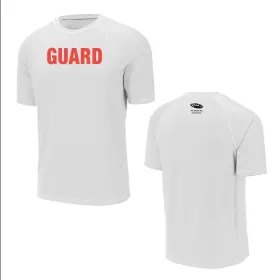 Kemp USA Rashguard Short Sleeve with GUARD Logo 18-009-SS-WHI-LRG-GRD