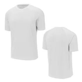 Kemp USA Rashguard Short Sleeve, Blank 18-009-SS-WHI-LRG-NL