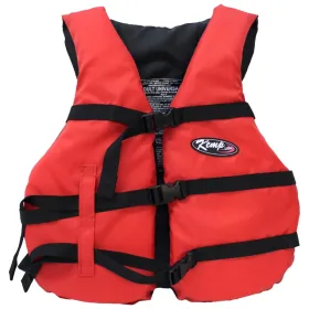 Kemp USA USGC Type III PFD Life Jackets 20-002-ADULT-RED