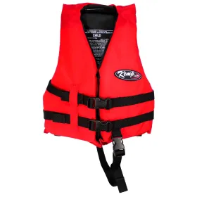 Kemp USA USGC Type III PFD Life Jackets 20-002-CHILD-RED