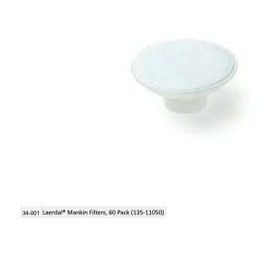 Laerdal® Mankin Filters, 60 Pack (135-11050)