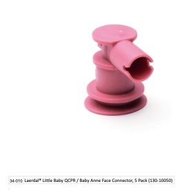 Laerdal® Little Baby QCPR / Baby Anne Face Connector, 5 Pack (130-10050)