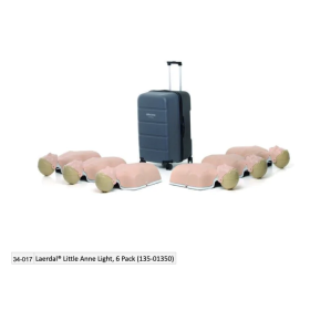 Laerdal® Little Anne Light, 6 Pack (135-01350)