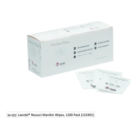Laerdal® Resusci Manikin Wipes, 1200 Pack (152401)
