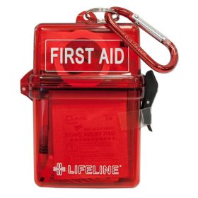 LifeLine First Aid WATERPROOF FIRST AID KIT for Water, Snow, and the Outdoors