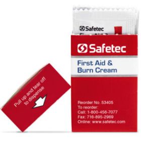 First Aid & Burn Cream .9gm. Pouch, 25 per box