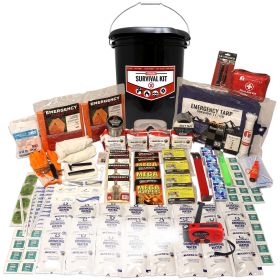 Bucket Survival Kit for 4 People