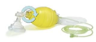 Laerdal® The BAG II Disposable Resuscitator Child w/ Mask #3, Single (845221)