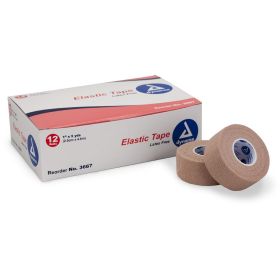 Adhesive Tape, Elastic 1" x 5 yd. - 12 per box