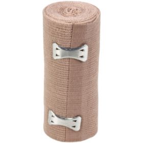 4" x 5 yd Elastic (Ace) Bandage with 2 Fasteners - 1 Each
