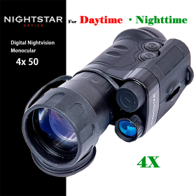 4X50 Digital Infrared Monocular Telescope Nightstar Optics