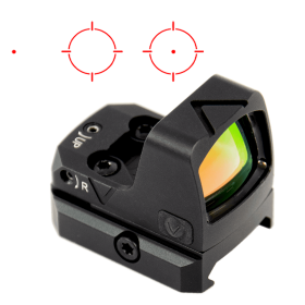 PR17R Micro Reflex Red Dot Multi-Reticle RMSc Shake Awake Nightstar Optics