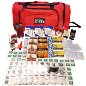 3 Person Necessity Survival Kit, Rolling Bag