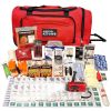 2 Person Comfort Survival Kit, Rolling Bag, Red