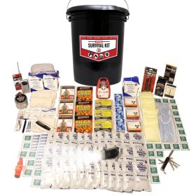 3 Person Essential Survival Kit, Bucket and Lid
