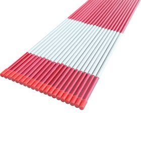 48 inch solid snow pole eye-catching green warning pole