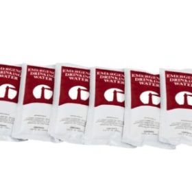 Six Pack of Water Pouches