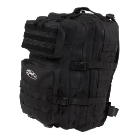 Kemp USA 3-Day Assault Molle Backpack, Large Rucksack Style, Black 10-131-BLK
