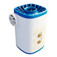Outdoor camping supplies inflatable pump portable mini electric pump high-power portable inflatable pump (Color options: Inflatable Pumps-blue)
